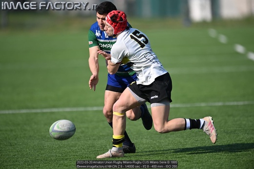 2022-03-20 Amatori Union Rugby Milano-Rugby CUS Milano Serie B 1885